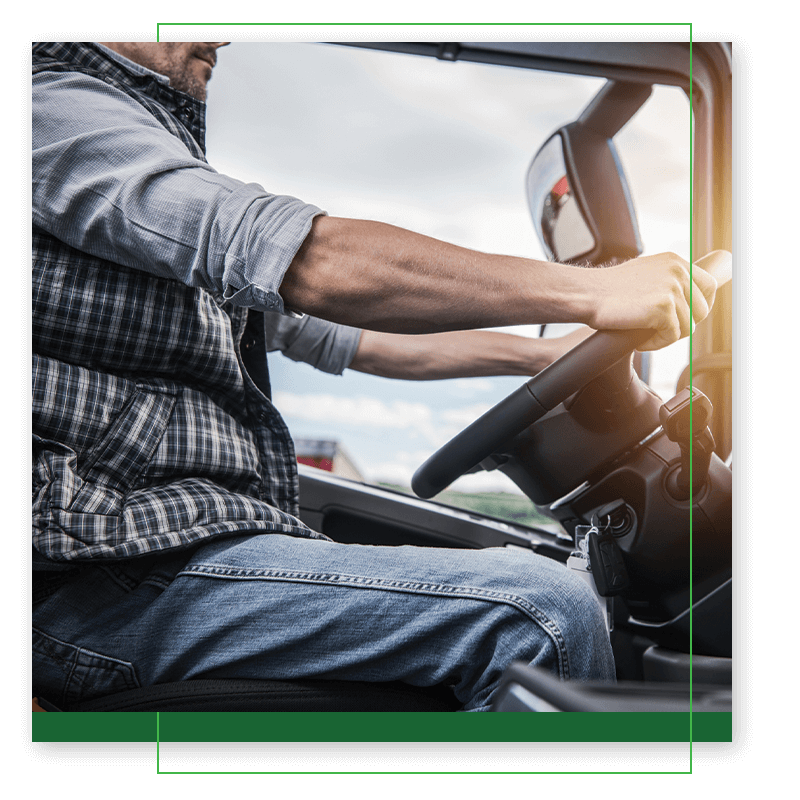 img of a truck driver