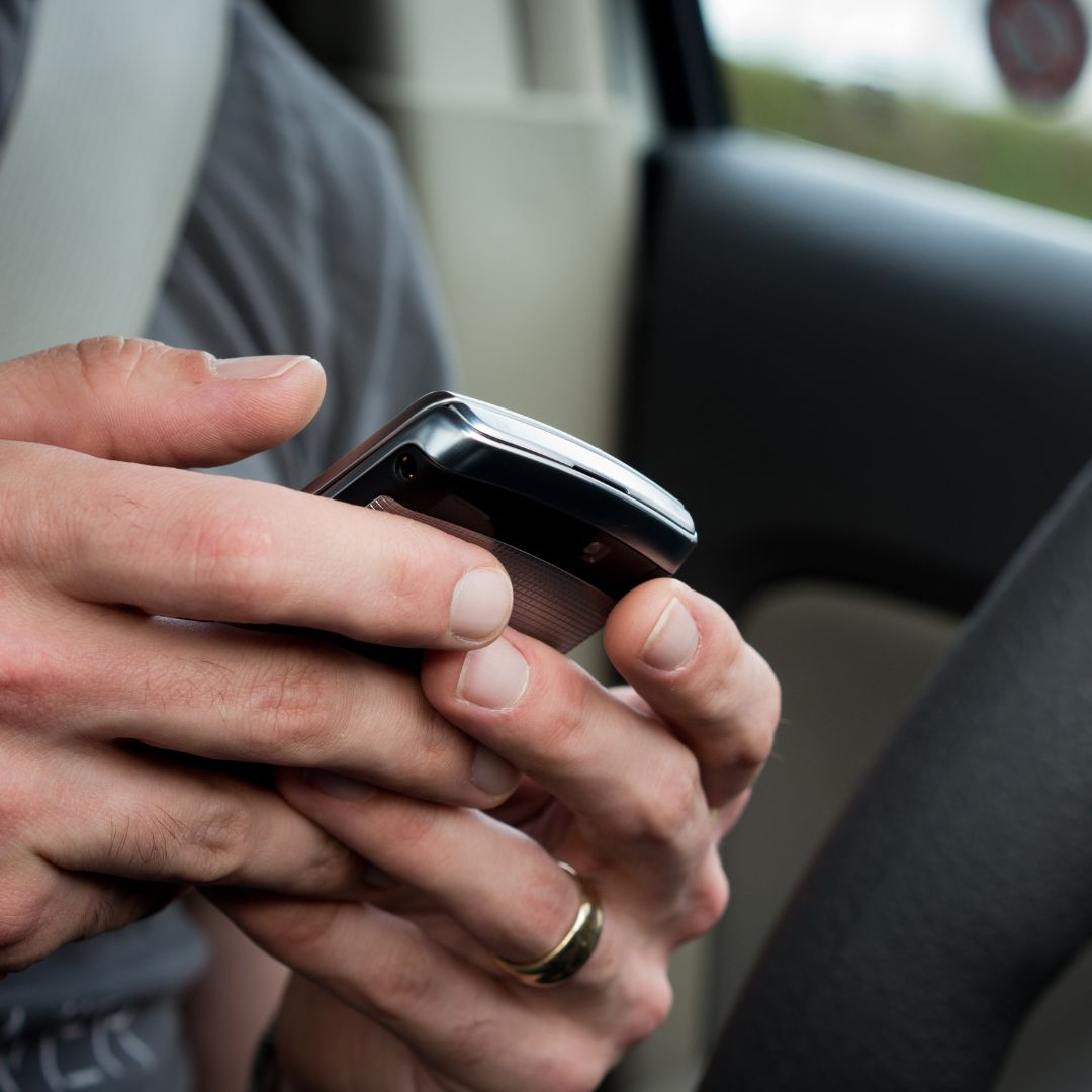 Texting and driving. 