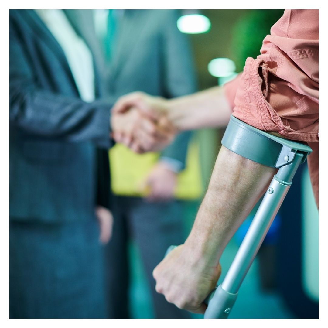 shaking personal injury lawyers hand